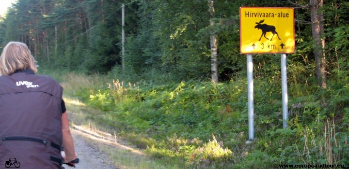 Finnland mit dem Rad: Radtour von Pargas über Kaarina nach Karjalohja.