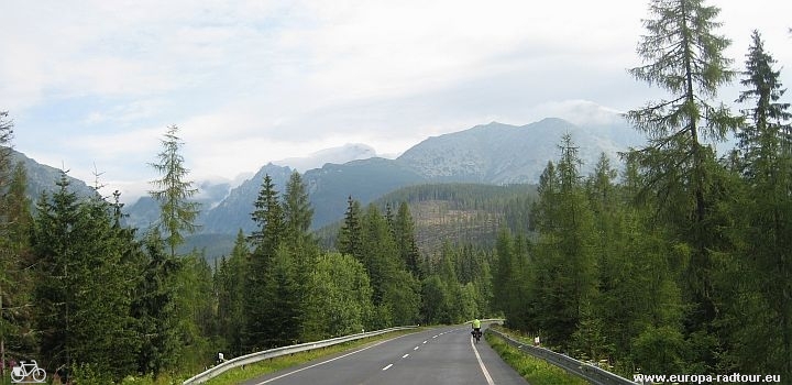 Radtour hohe Tatra