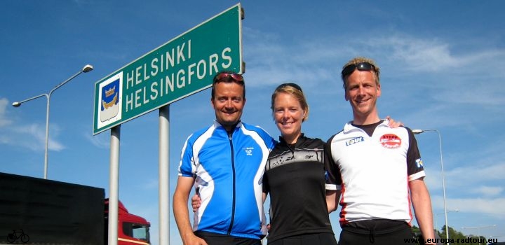 Mit dem Fahrrad durch Finnland: Radtour von Karjalohja über Lohja und Espoo nach Helsinki.