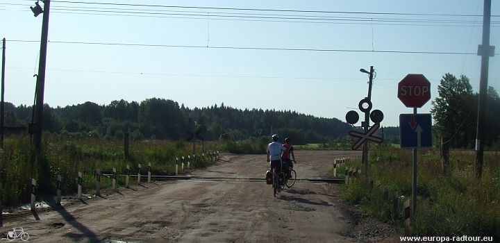 Mit dem Fahrrad durch Finnland: Radtour von Vyborg nach Zelengotsk (Зеленого́рск).