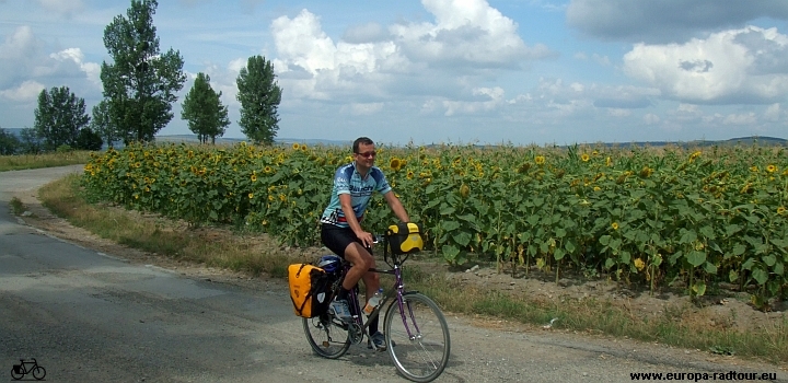 Mit dem Fahrrad durch Rumänien und Moldawien: Radtour von Iasi nach Husi. 
