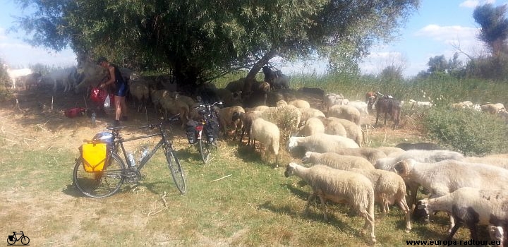 Griechenland mit dem Fahrrad: Kesan - Alexandroupoli