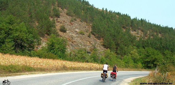 Serbien mit dem Fahrrad: Ivanjica - Pozega - Kosjeric - Valjevo. europa-radtour.eu