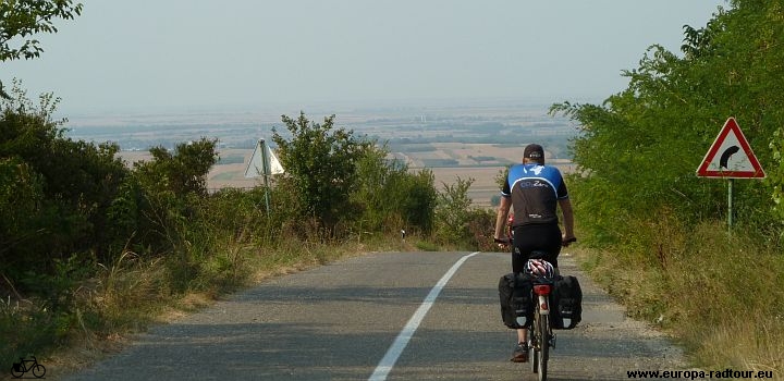 Serbien mit dem Fahrrad: Sabac - Platikevo - Fruska Gora - Backa Palanka. europa-radtour.eu